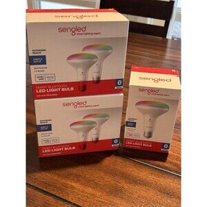 Sengled Smart Bluetooth Mesh LED Light Bulbs Multicolor Amazon Echo, Indoor (5)